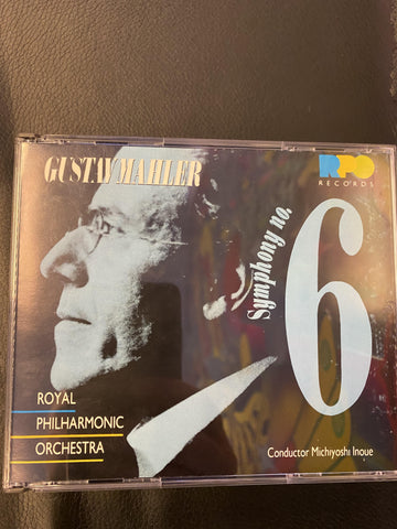 MAHLER GUSTAV-SYMPHONY NO 6 2CD VG