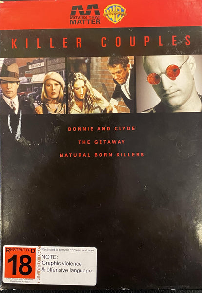 KILLER COUPLES-TRIPLE PACK ZONE TWO 3DVD NM