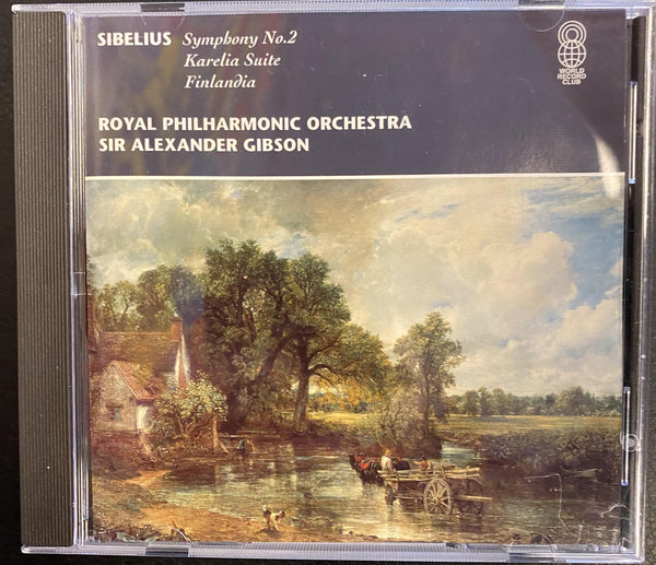 SIBELIUS-SYMPHONY NO.2, KARELIA AND FINLANDIA CD NM