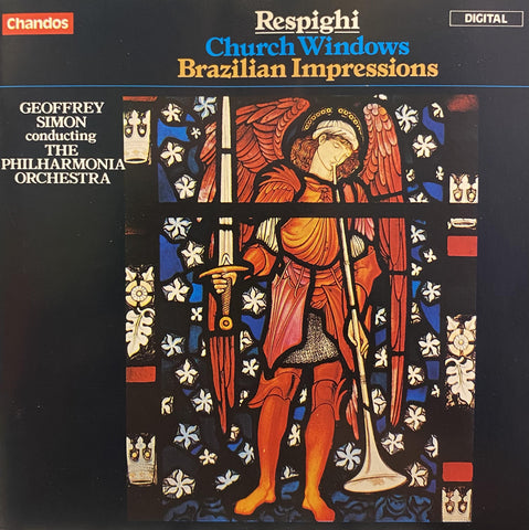 RESPIGHI-CHURCH WINDOWS, BRAZILIAN IMPRESSIONS CD NM