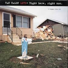 VAN HALEN-LIVE RIGHT HERE RIGHT NOW 2CD VG