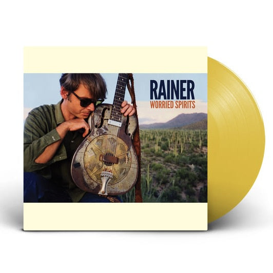 RAINER-WORRIED SPIRITS CLEAR YELLOW LP NM COVER EX