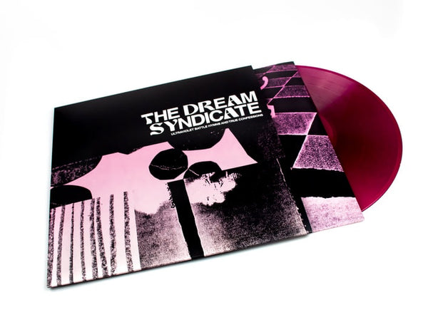 DREAM SYNDICATE THE-ULTRAVIOLET BATTLE HYMNS & TRUE CONFESSIONS CLEAR PURPLE VINYL LP NM COVER EX