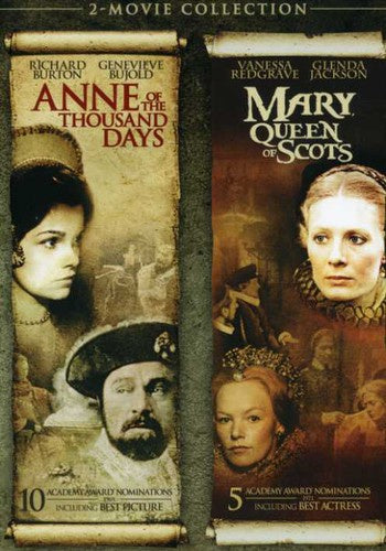 ANNE OF THE THOUSAND DAYS/MARY QUEEN OF SCOTS REGION 1 2DVD NM