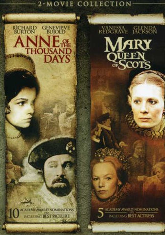 ANNE OF THE THOUSAND DAYS/MARY QUEEN OF SCOTS REGION 1 2DVD NM