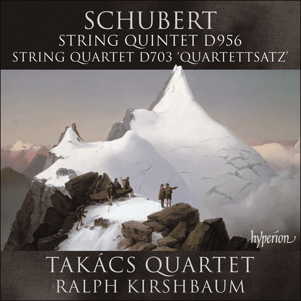 SCHUBERT- STRING QUINTET D956 TAKACS QUARTET CD NM