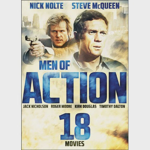 MEN OF ACTION - 4DVD VG