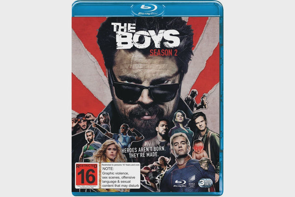 BOYS THE-SEASON 2 3BLURAY NM