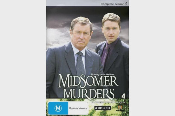MIDSOMER MURDERS- SEASON FOUR 3DVD NM