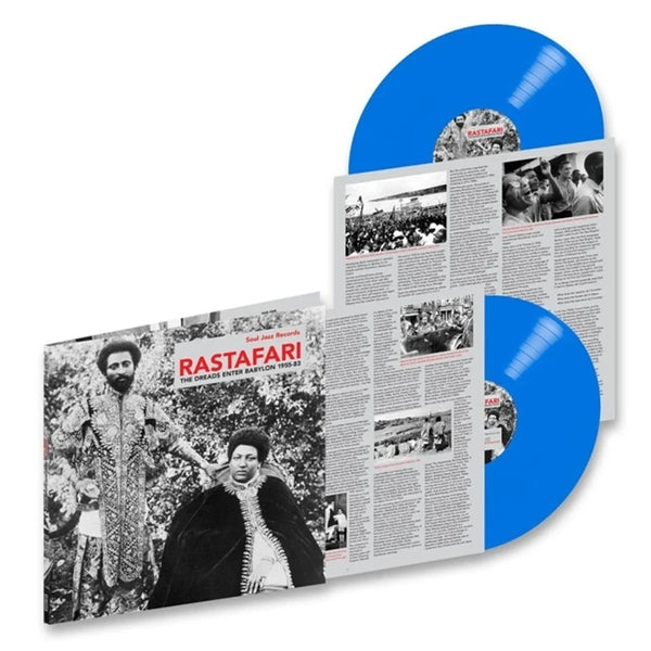 RASTAFARI THE DREADS ENTER BABYLON 1955-83-VARIOUS BLUE VINYL 2LP *NEW*