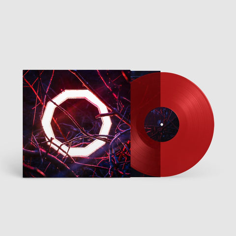 HYBRID MINDS-REFLECTIONS 12" EP CLEAR RED VINYL LP EX COVER EX