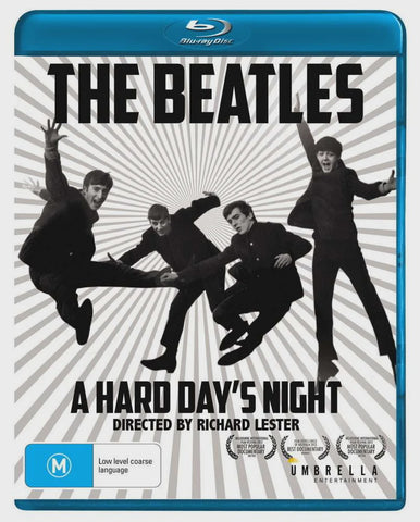 BEATLES THE-A HARD DAY'S NIGHT BLURAY+DVD NM
