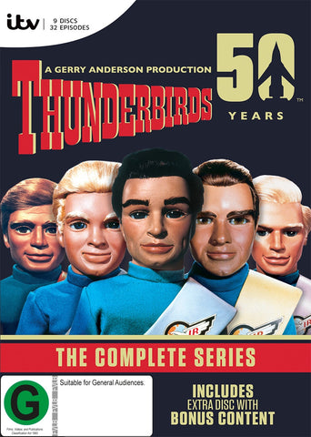 THUNDERBIRDS COMPLETE SERIES 9DVD VG