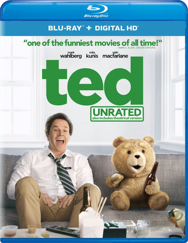 TED UNRATED-BLURAY REGION A NM
