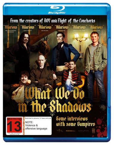WHAT WE DO IN THE SHADOWS-BLURAY NM