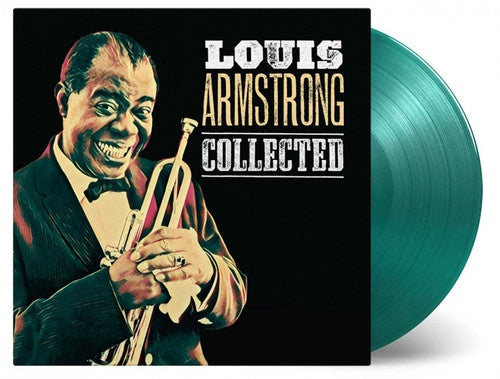 ARMSTRONG LOUIS-COLLECTED CLEAR GREEN VINYL 2LP VG+ COVER EX