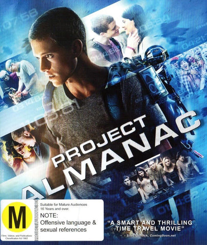 PROJECT ALMANAC-BLURAY VG