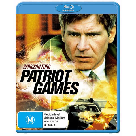 PATRIOT GAMES BLURAY NM