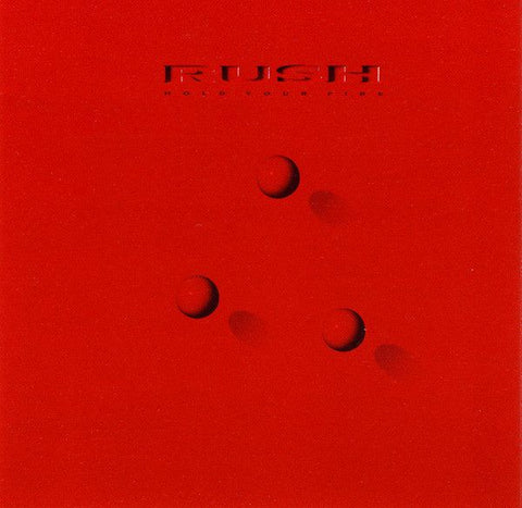 RUSH-HOLD YOUR FIRE CD NM