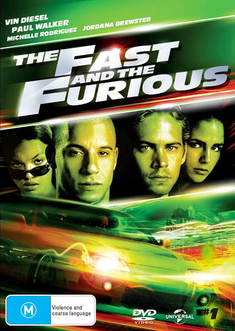 FAST AND THE FURIOUS THE - DVD VG