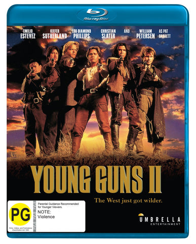 YOUNG GUNS II-BLURAY NM