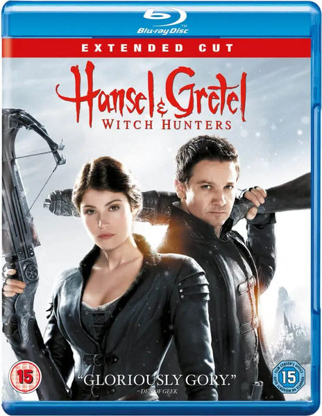 HANSEL  & GRETEL WITCH HUNTERS-BLURAY/DVD VG