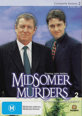 MIDSOMER MURDERS- COMPLETE SEASON TWO- 2DVD NM