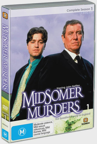 MIDSOMER MURDERS- COMPLETE SEASON ONE 3DVD NM