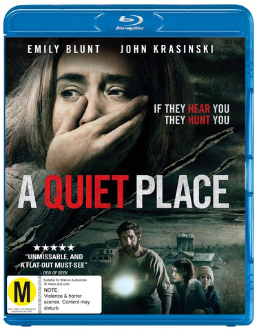 A QUIET PLACE-BLURAY NM