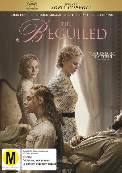 THE BEGUILED SOFIA COPPOLA DVD VG