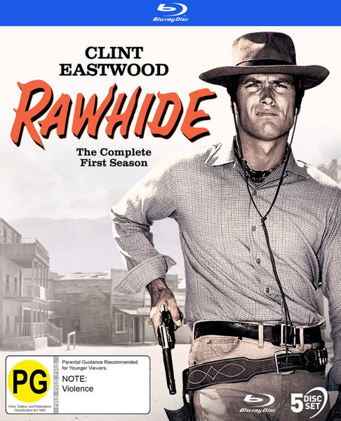 RAWHIDE-SEASON 1 5BLURAY VG