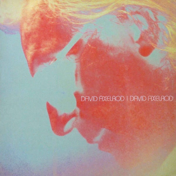 AXELROD DAVID - DAVID AXELROD CD VG+