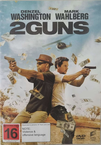 2GUNS DVD VG+