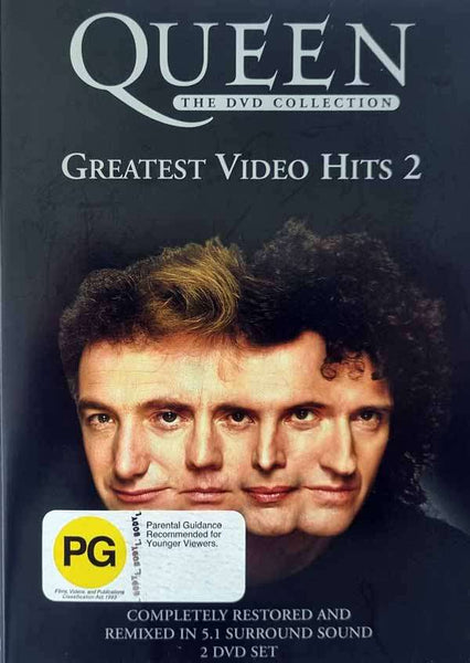 QUEEN-GREATEST VIDEO HITS 2-DVD VG+