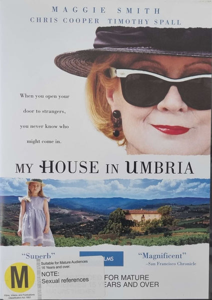MY HOUSE IN UMBRIA- REGION 1 DVD NM