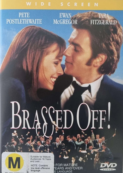 BRASSED OFF- DVD NM