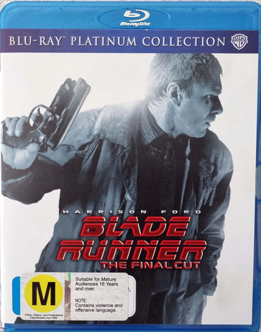 BLADE RUNNER THE FINAL CUT-BLURAY NM