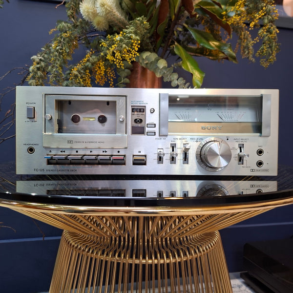 SONY TC-U5 STEREO CASSETTE DECK 2ND HAND