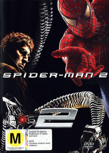 SPIDERMAN TWO DVD NM