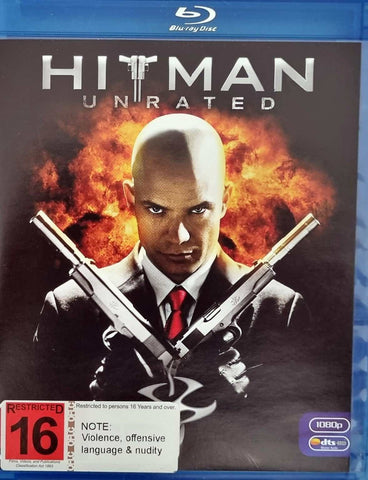 HITMAN UNRATED-BLURAY NM
