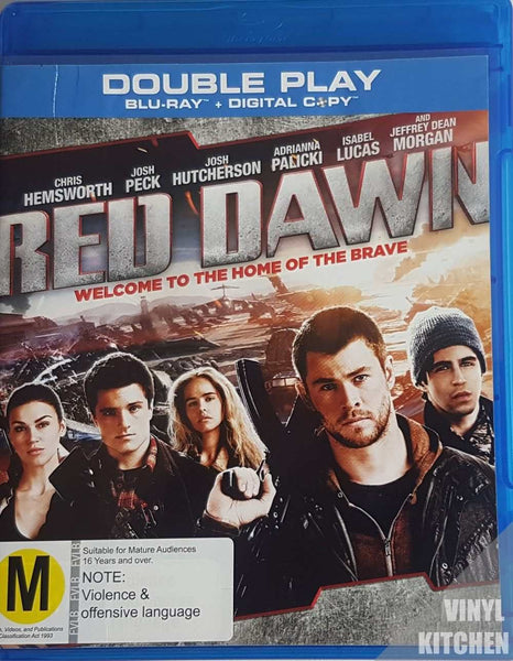 RED DAWN-BLURAY  + DVD NM
