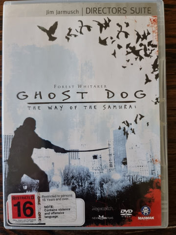 GHOST DOG THE WAY OF THE SAMURAI-DVD VG+