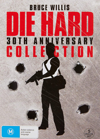 DIE HARD: 30TH ANNIVERSARY COLLECTION 5DVD VG+