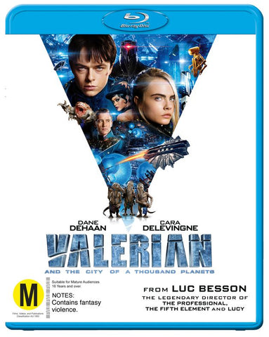 VALERIAN-BLURAY NM
