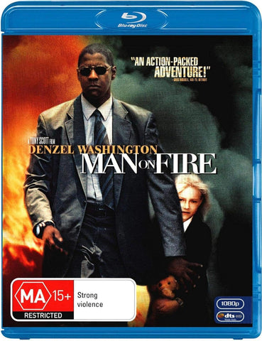 MAN ON FIRE BLURAY NM