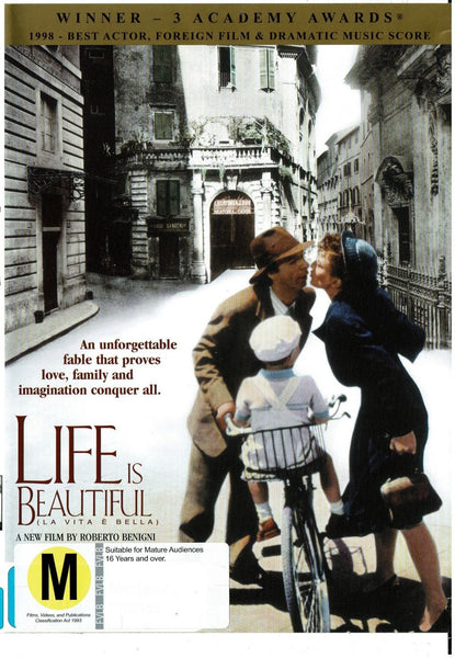 LIFE IS BEAUTIFUL DVD NM
