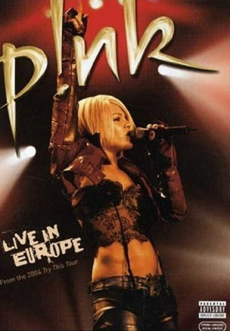 PINK LIVE IN EUROPE-DVD VG