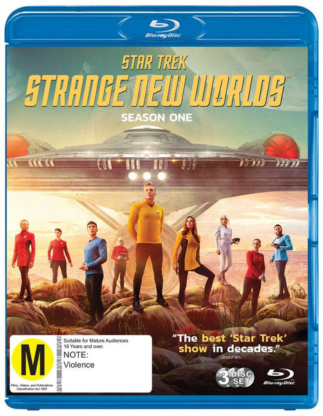 STAR TREK-STRANGE NEW WORLDS SEASON ONE 3BLURAY NM