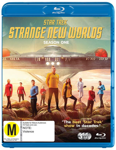 STAR TREK-STRANGE NEW WORLDS SEASON ONE 3BLURAY NM