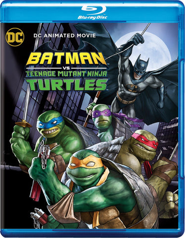 BATMAN VS TEENAGE MUTANT NINJA TURTLES-BLURAY NM
